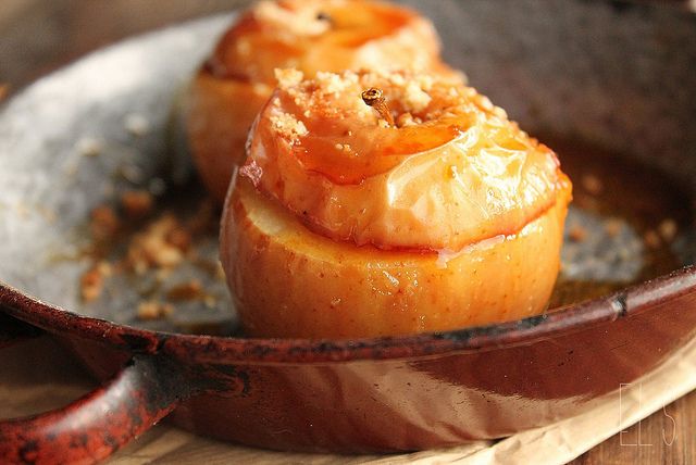 Pommes au four coeur fondant au spéculoos la recette sur